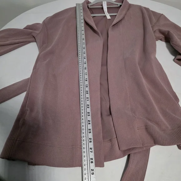 Lululemon Athletica Pink Robe Sweater Size   6 - Picture 14 of 14